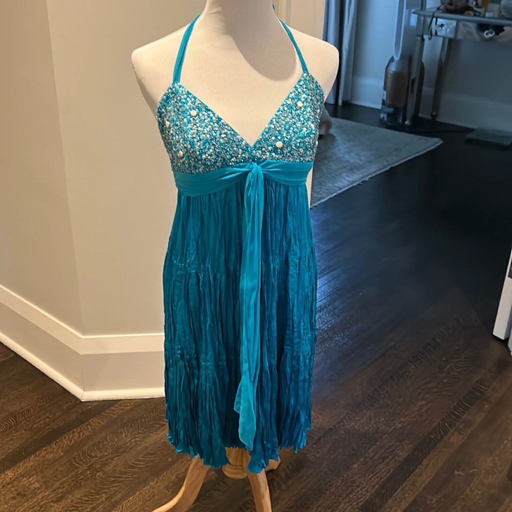 Stunning Silk BCBG dress